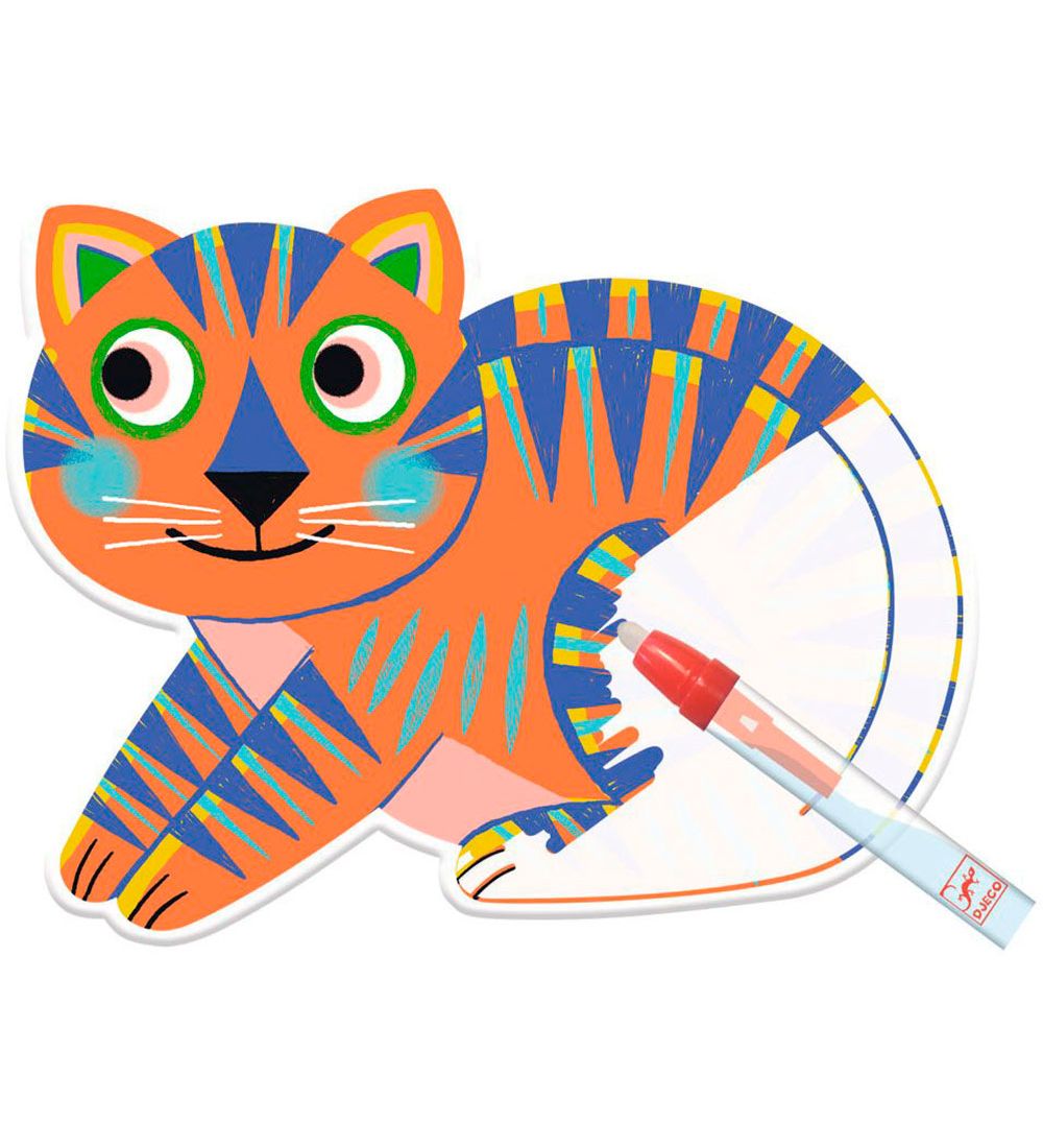 Djeco Magic Coloring - Animaloma