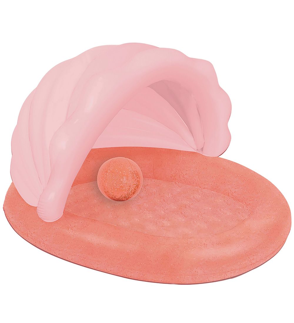 SunnyLife Kiddy Pool - 100x115 - Shell Neon Coral