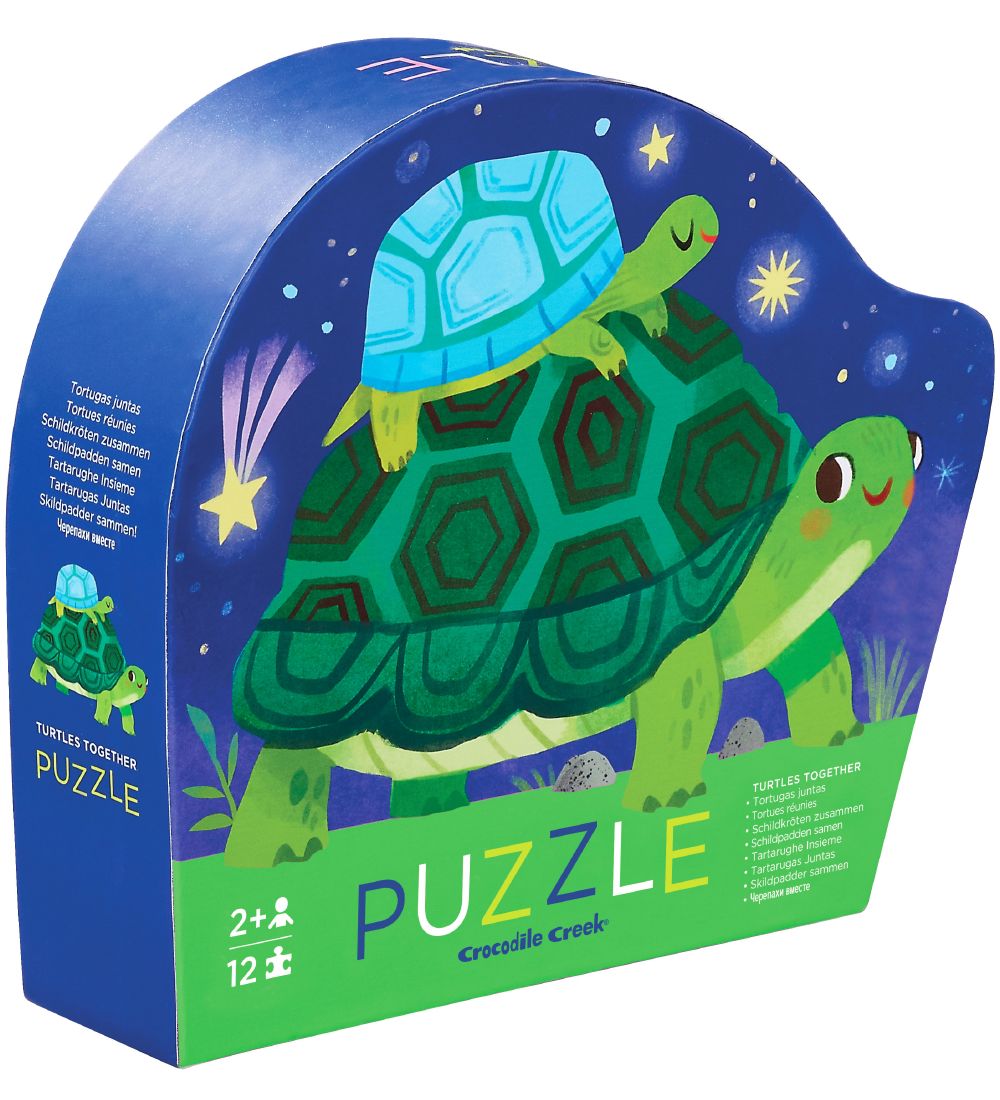 Crocodile Creek Puzzle Game - 12 Bricks - Turtles Together