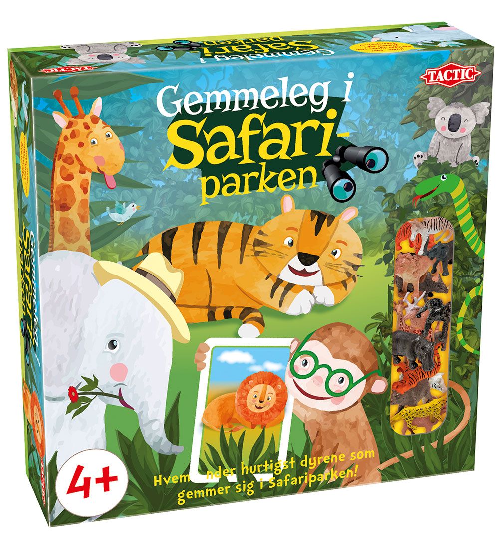 TACTIC Bordspel - Verstoppertje in het Safaripark