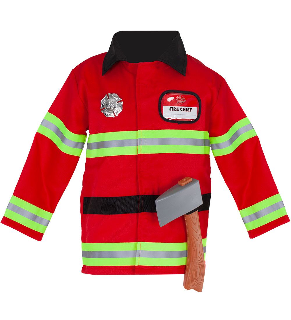 Great Pretenders Costume - Fireman - Red