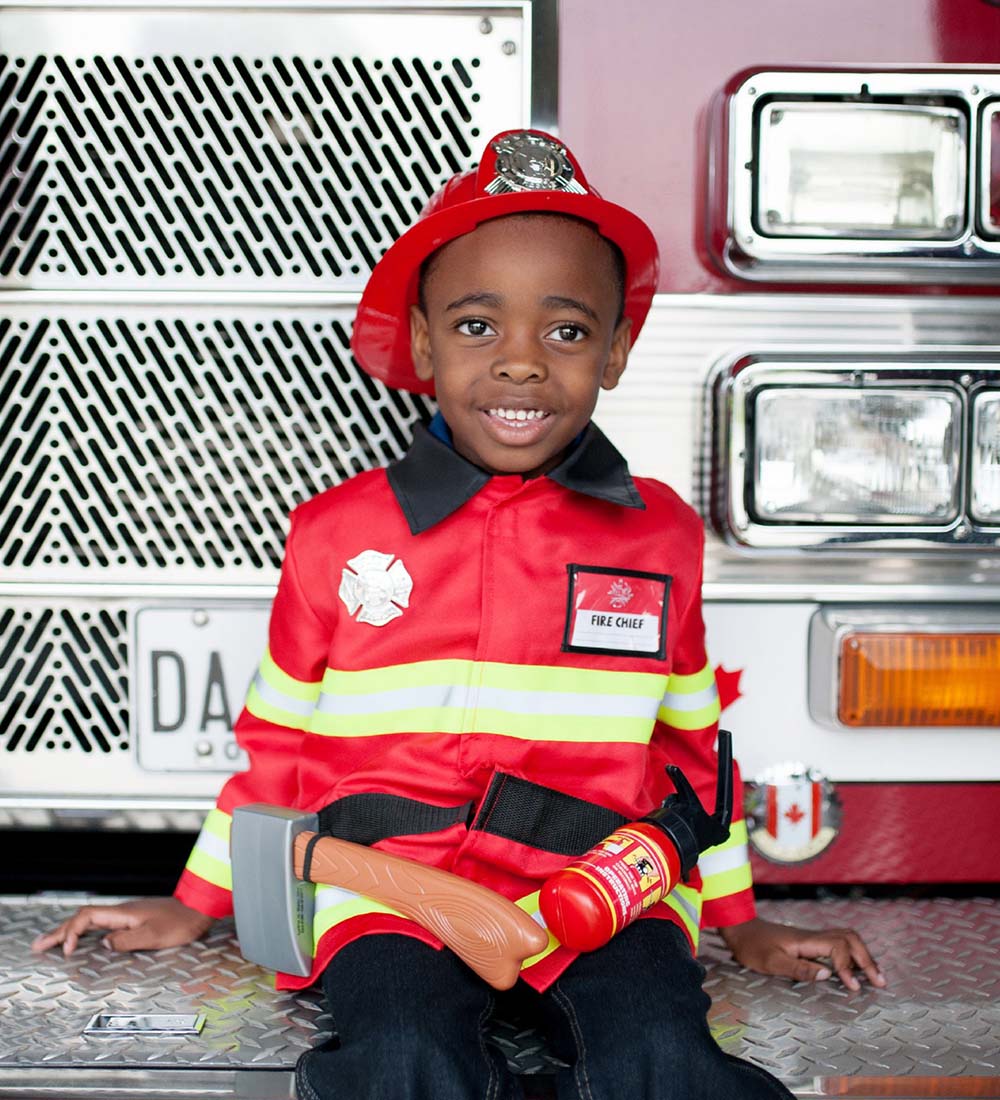 Great Pretenders Costume - Fireman - Red