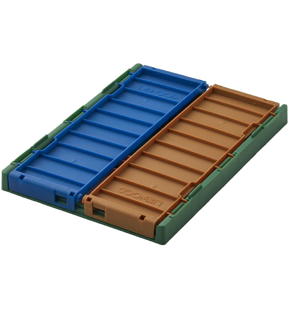 Liewood Foldable Boxes - 25x18x9,5 cm - Small- 2-Pack - Eden Mul