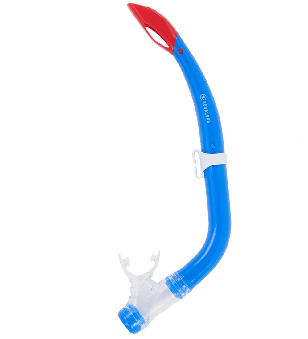Aqua Lung Diving Snorkel - Pike Jr - Blue Red