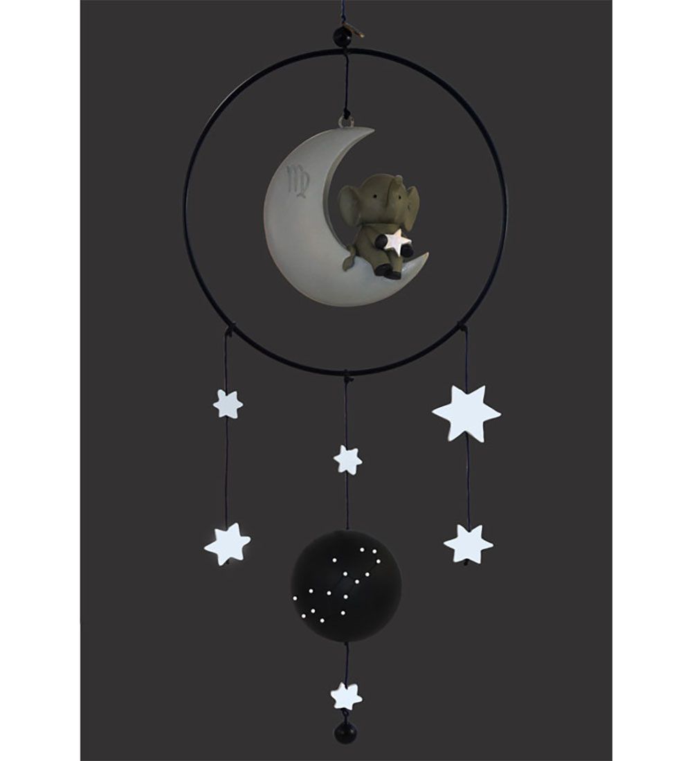 Kids by Friis Baby Mobile w. Zodiac sign - Virgo