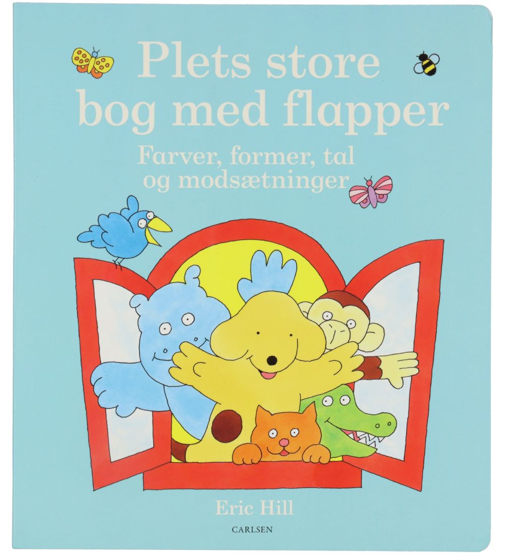 Forlaget Carlsen Book - Plets store bog med flapper mv. - Danish