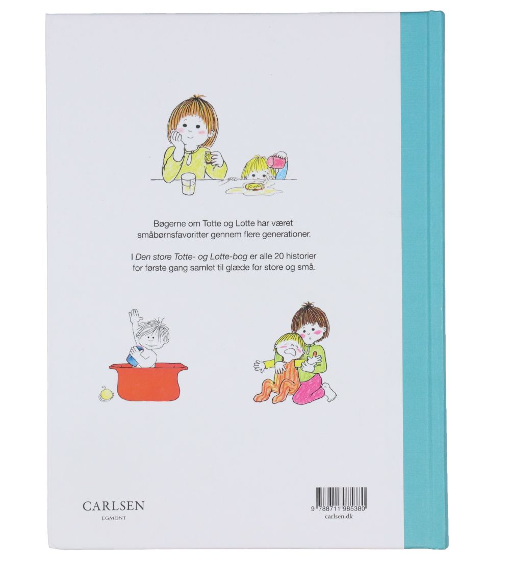 Forlaget Carlsen Book - The Large Totte- and Lotte-Book - Danish