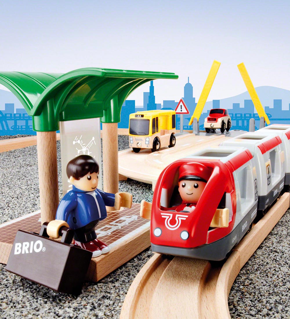 BRIO World Rail & Roasway Trake Off Set 33209