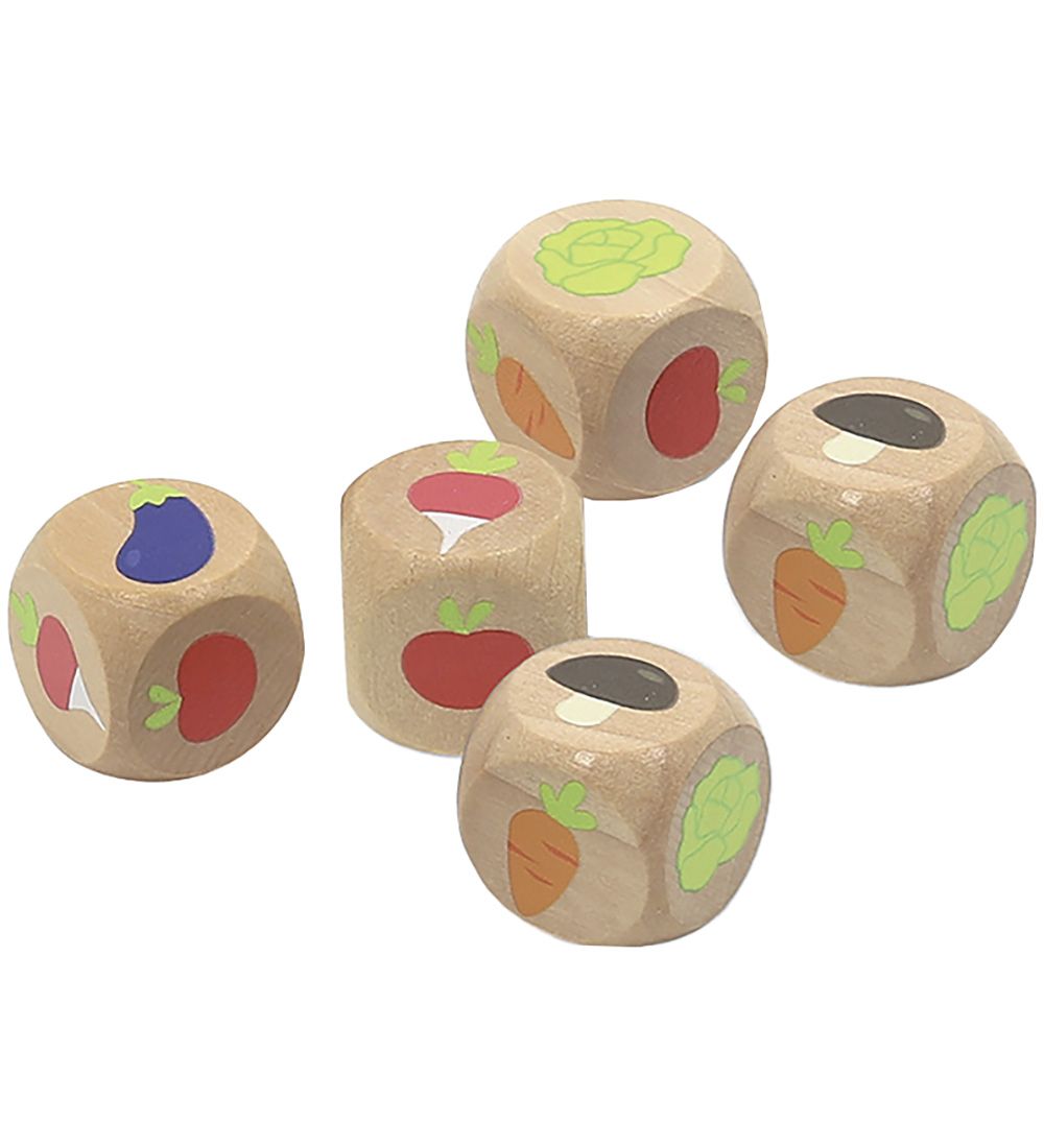 Vilac Dice Game Game - Wood - The Flower Pot Bluff Game