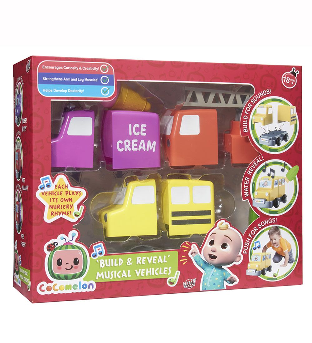 CoComelon Activity Toy Toys - Car w. music and Sounds