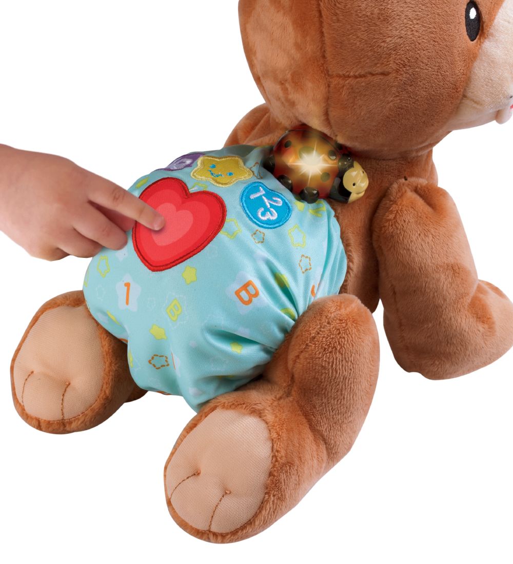 Vtech Kuscheltier - Dänisch - 27x25 cm - Krabbel-Teddybär