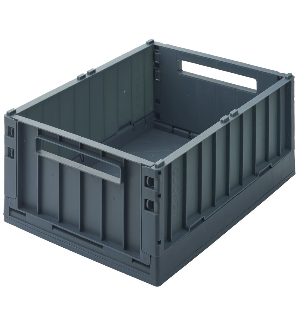 Liewood Klappbox - 36x25x13,5 cm - Medium - Blue 2er-Pack -
