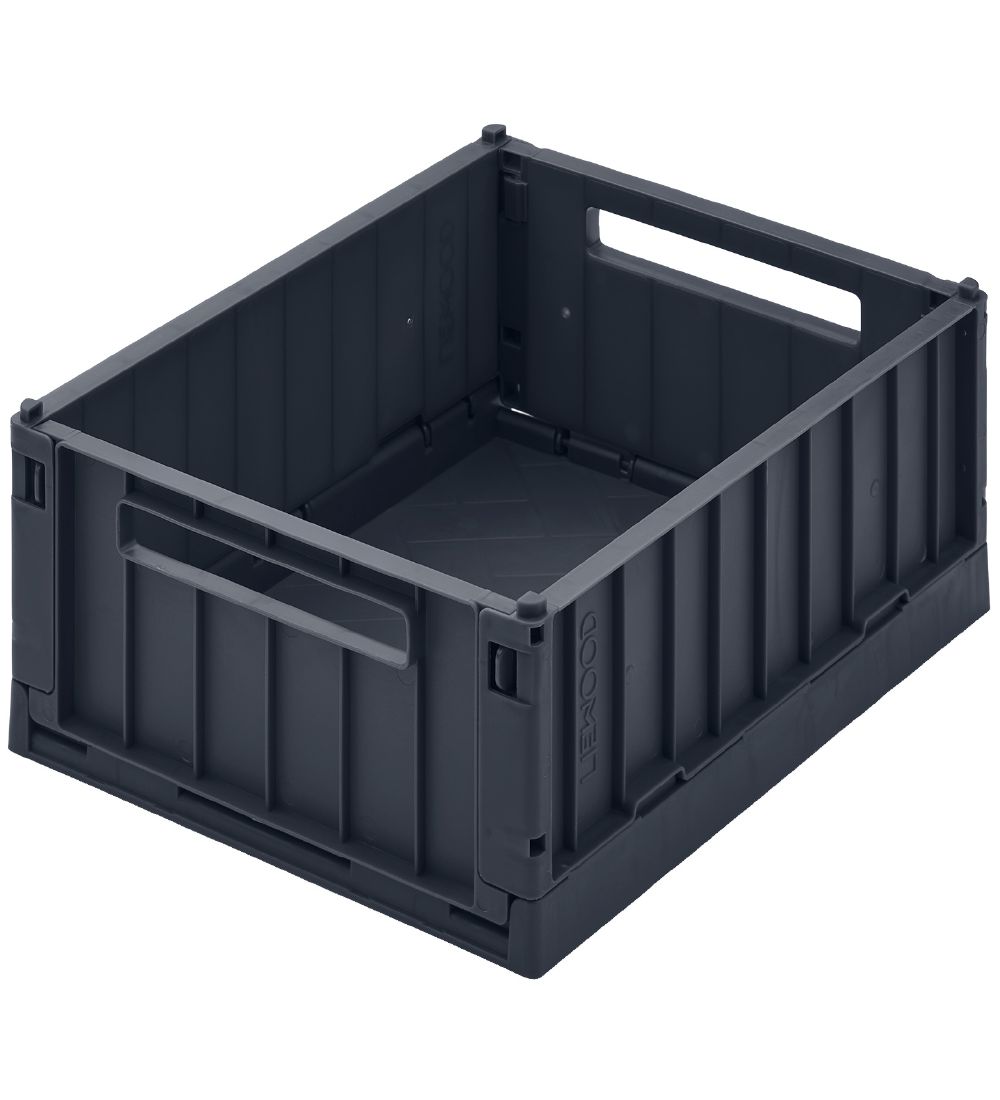 Liewood Foldable Boxes - 25x18x9,5 cm - Small - 2-Pack - Midnigh