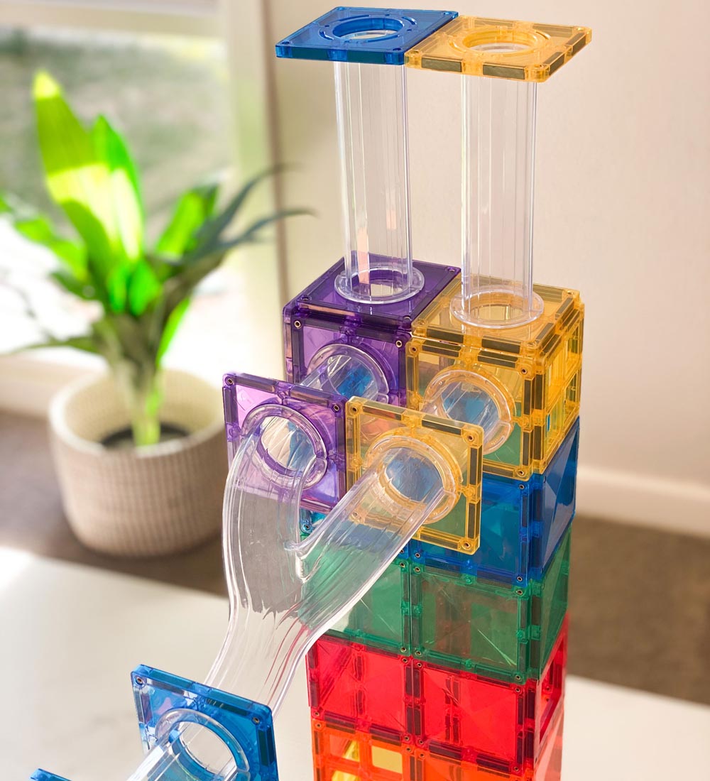 Connetix Magnet Set - 92 Parts - Ball Run