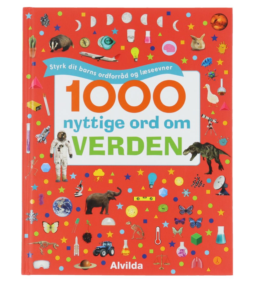Karrusel Forlag Book - 1000 Nyttige Ord Om Verden - Danish