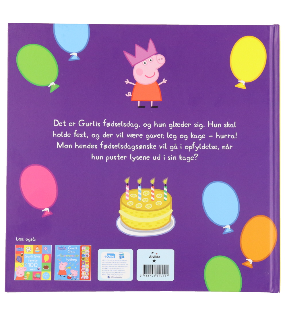 Karrusel Forlag Book - Gurli Gris Har Fødselsdag - Dänisch