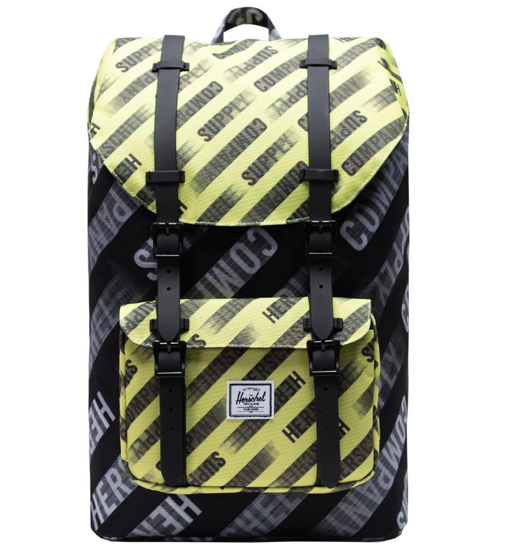 Herschel Rucksack - Little America Mid Volume - Neon Grid Highli
