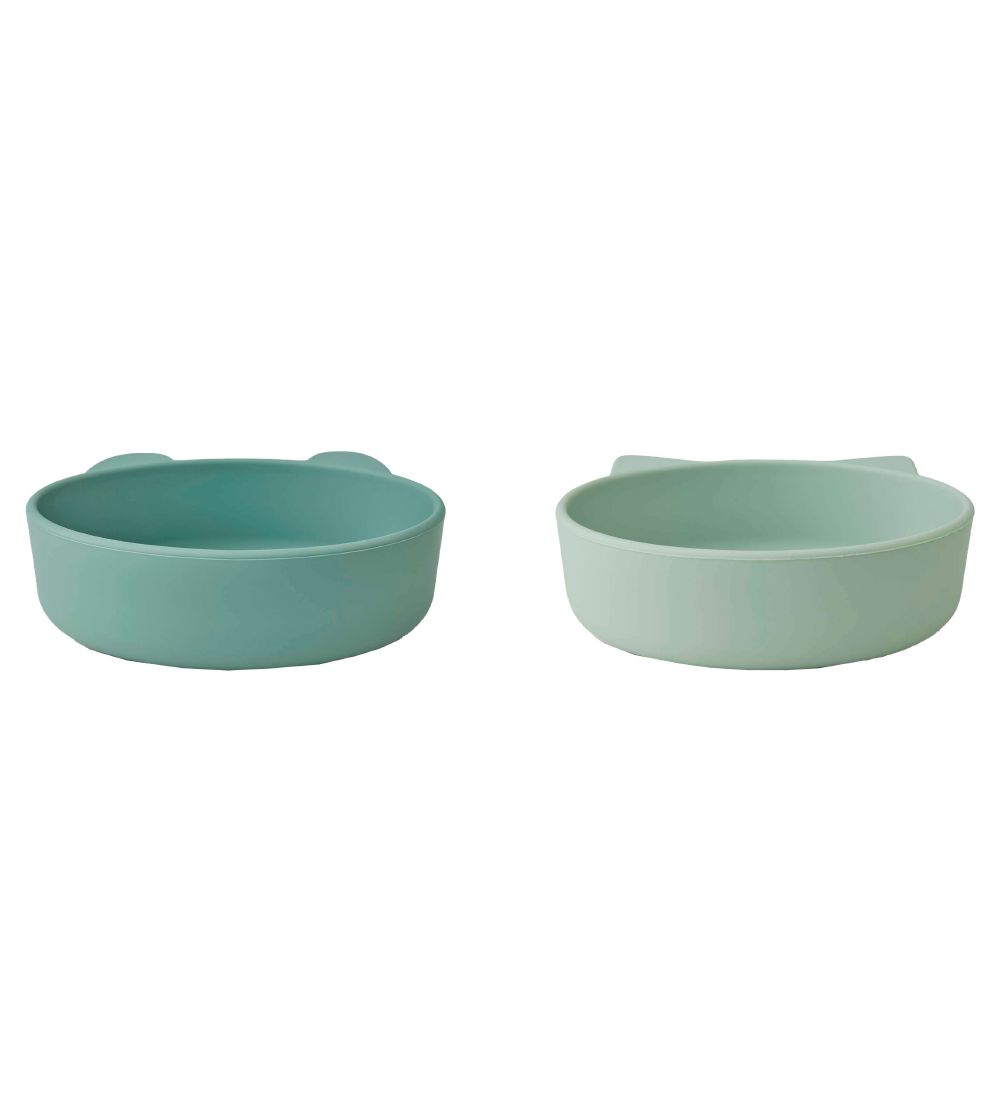 Liewood Bowls - Silicone - Vanessa - 2-Pack - Mint Mix