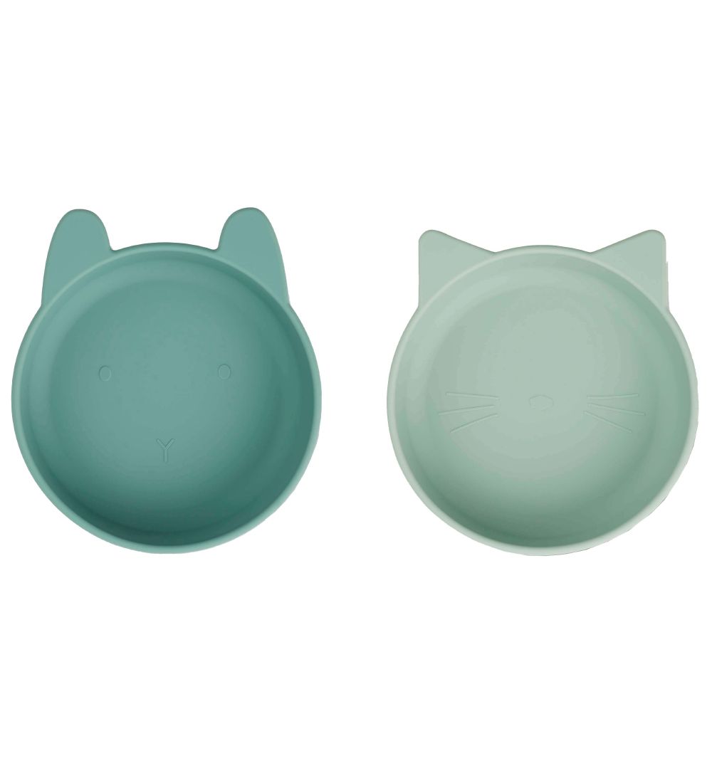 Liewood Bowls - Silicone - Vanessa - 2-Pack - Mint Mix
