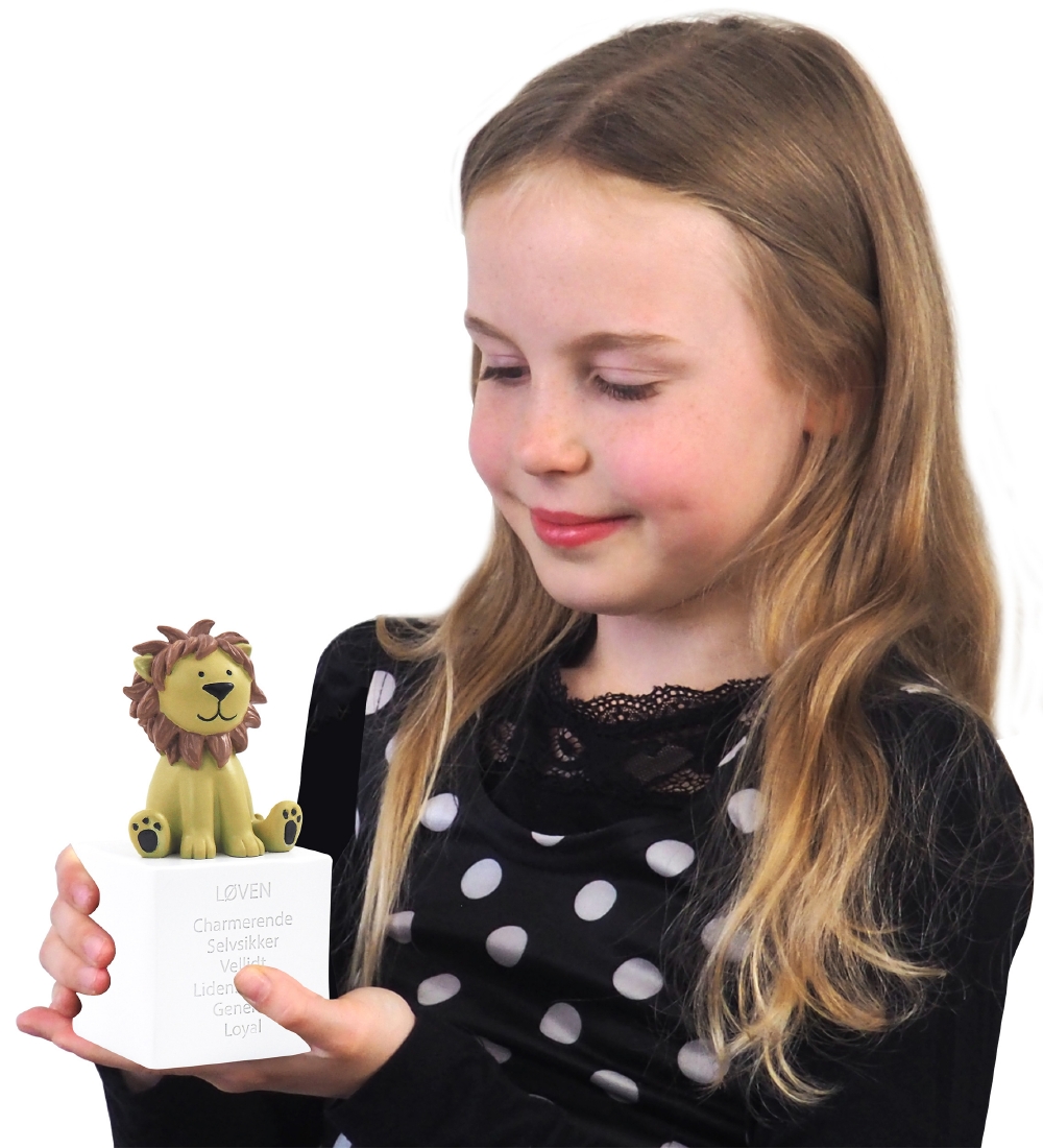 Kids by Friis Moneybox - 6x6x13 cm - Leo