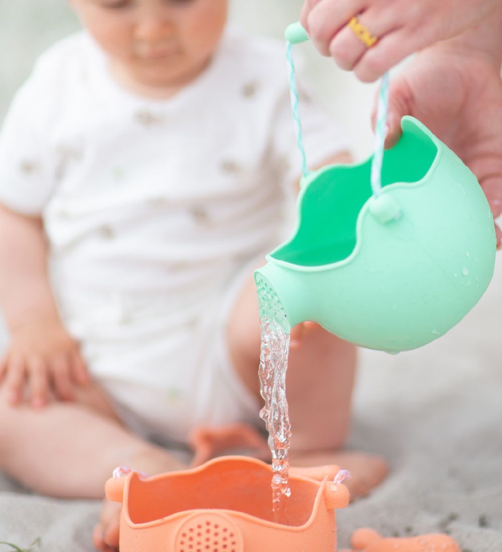 Scrunch Watering Can - 20x15 cm - Silicone - Light Dusty Green