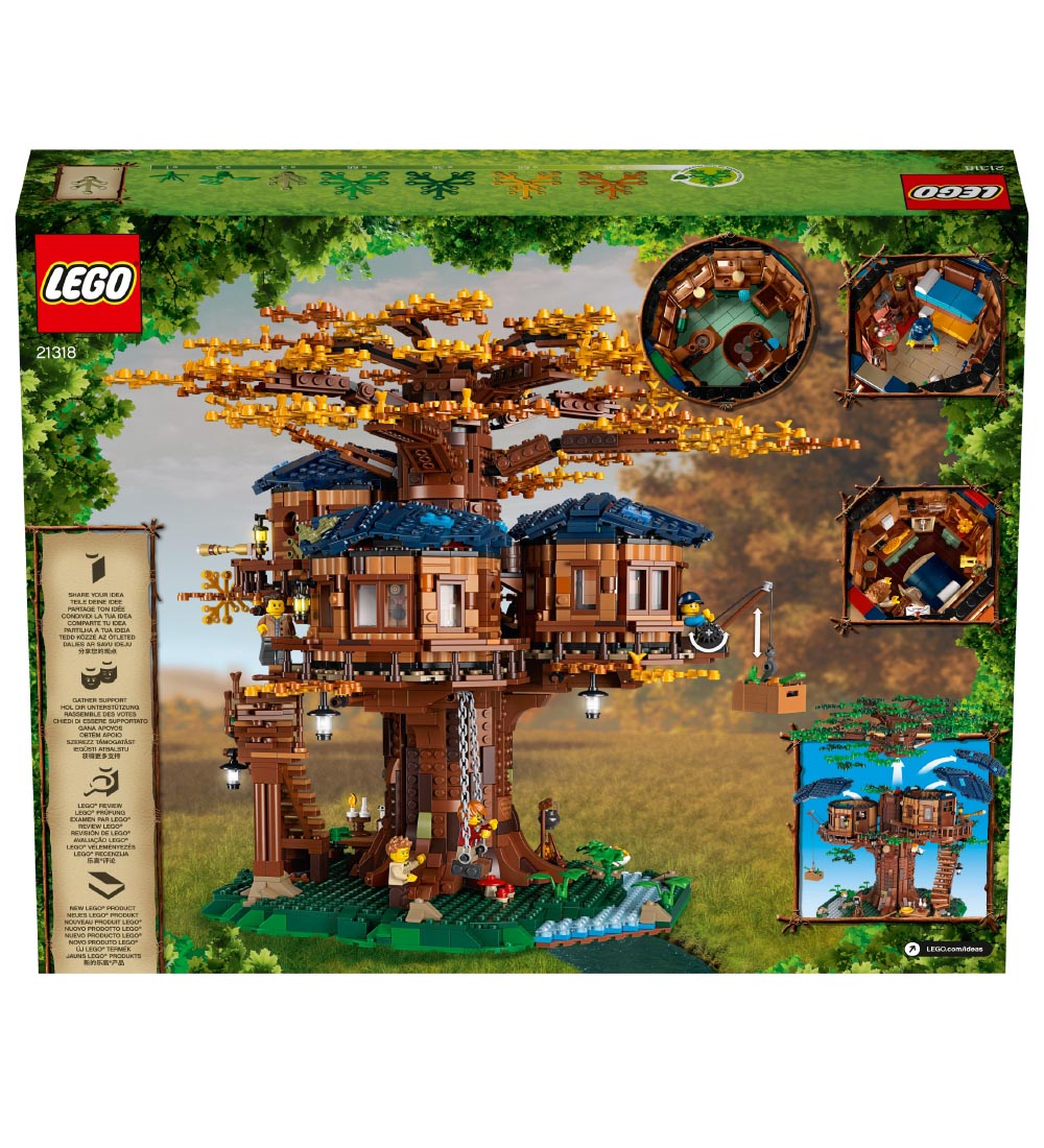 LEGO® Ideas - Boomhut 21318 - 3036 Stenen