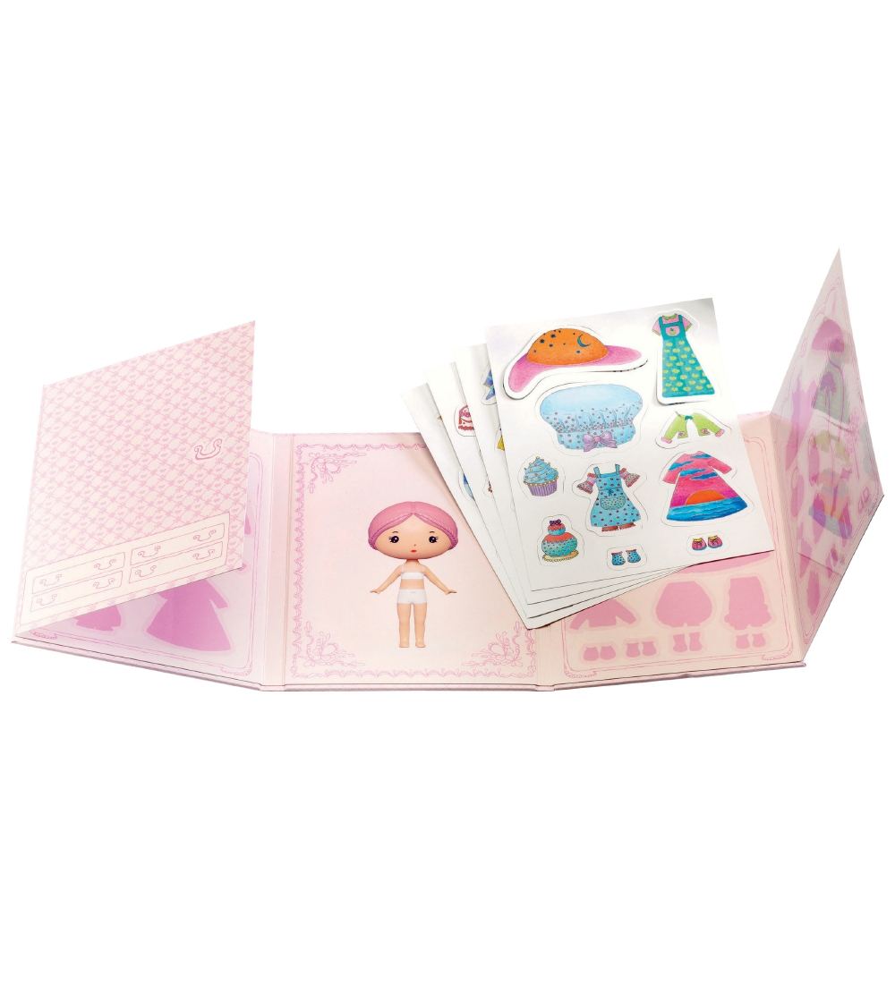 Djeco Stickers - 40 pcs - Miss Lilypink