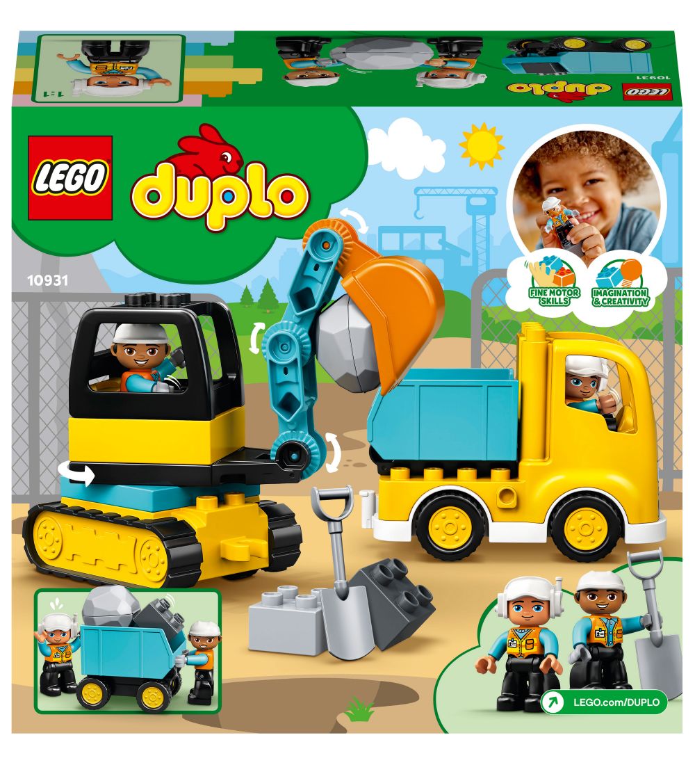 LEGO® DUPLO - Bagger und Laster 10931 - 20 Teile