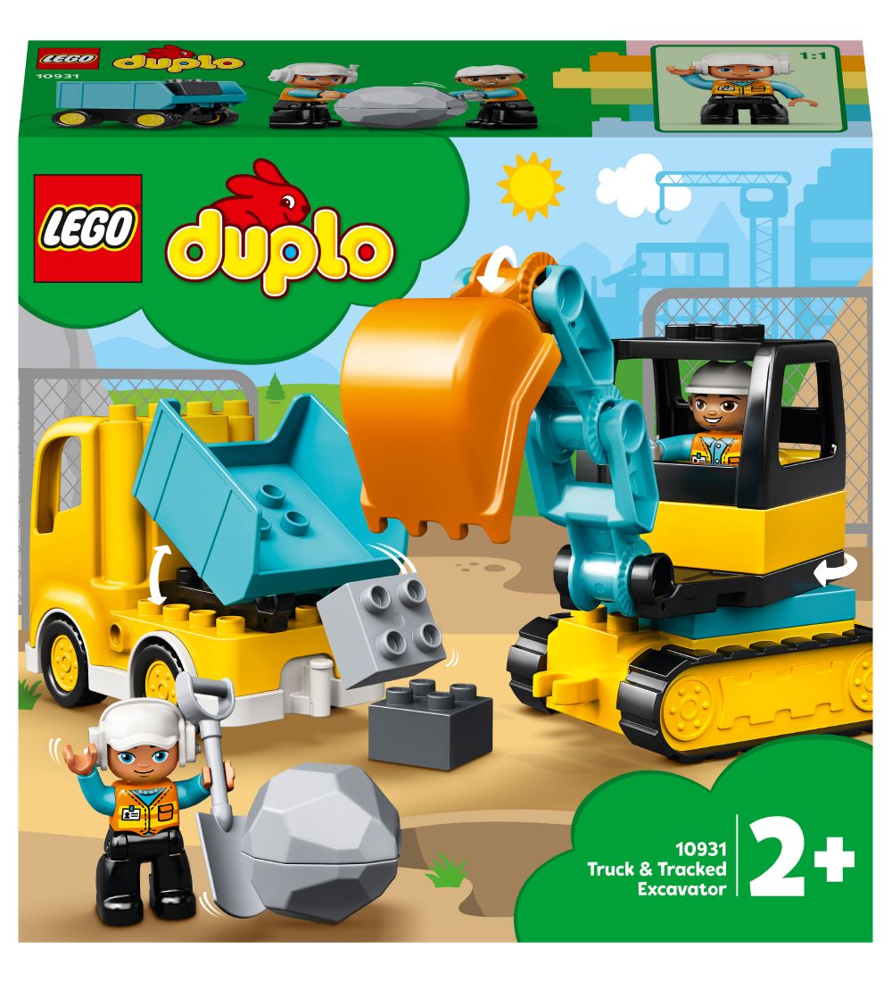 LEGO® DUPLO - Bagger und Laster 10931 - 20 Teile