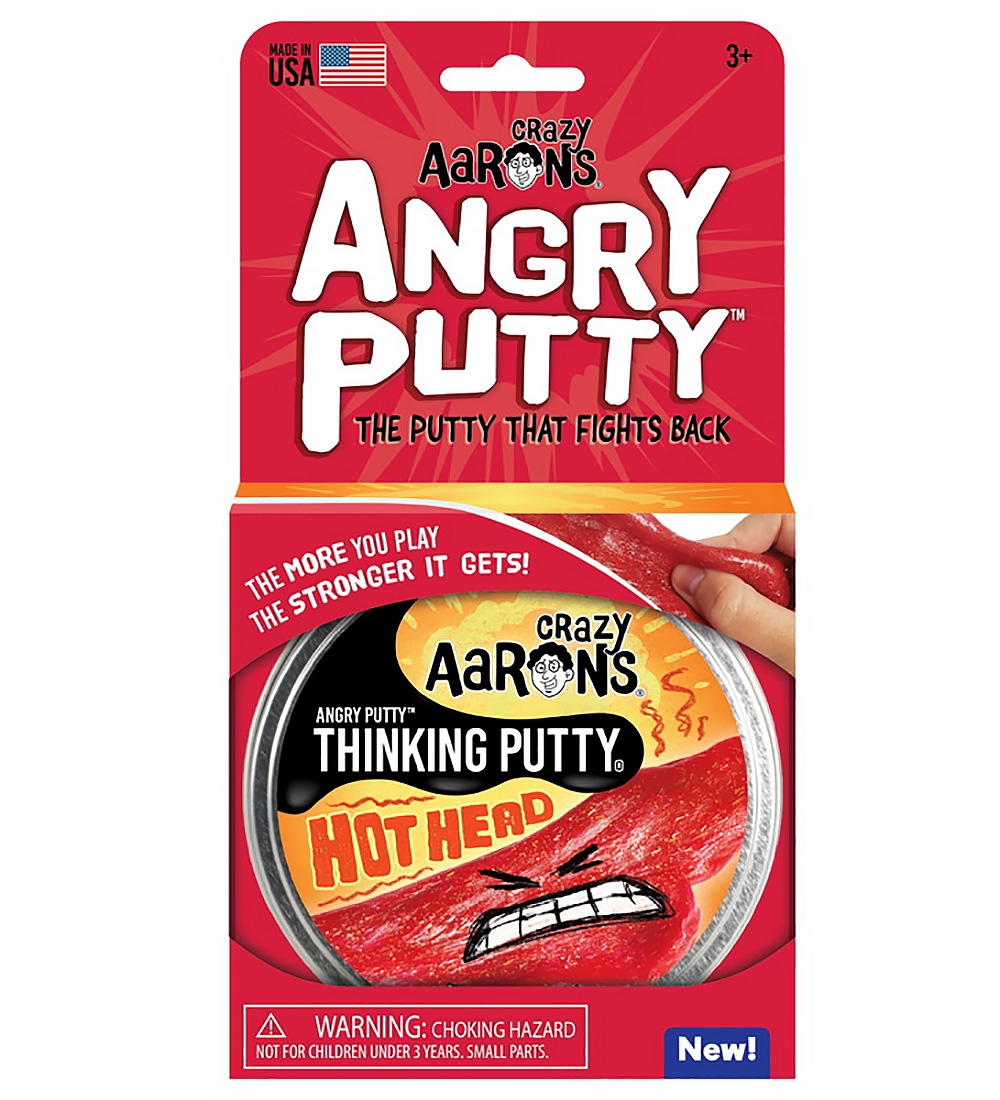 Crazy Aarons Putty Slim -  10 cm - Angry Putty - Heier Head