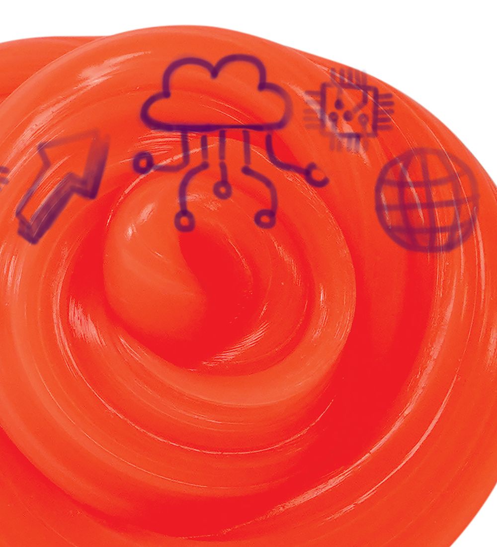 Crazy Aarons Putty Slime - C 10 cm - Ghost Writer - Cryptic Code