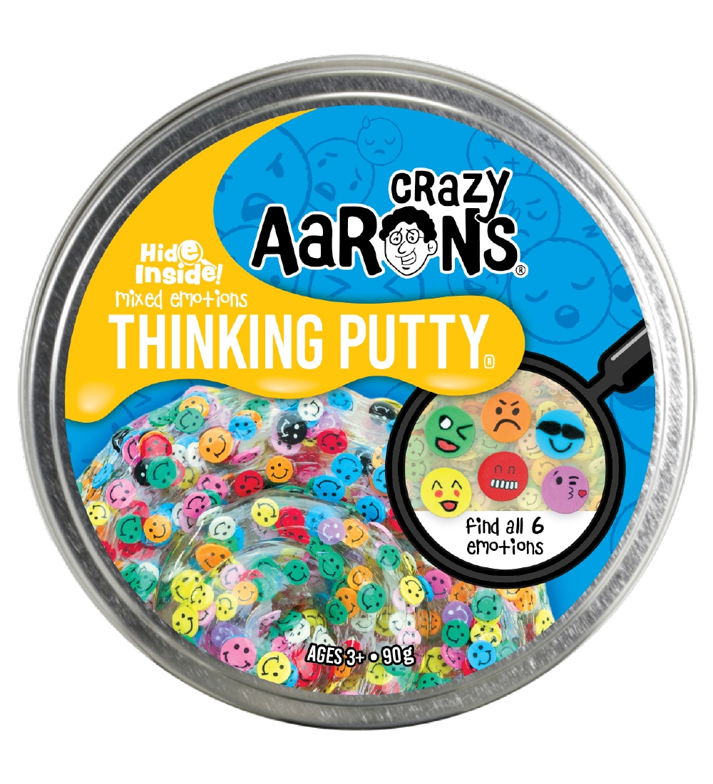 Crazy Aarons Thinking Putty - 10 cm - Hide Inside - Mixed Emotio