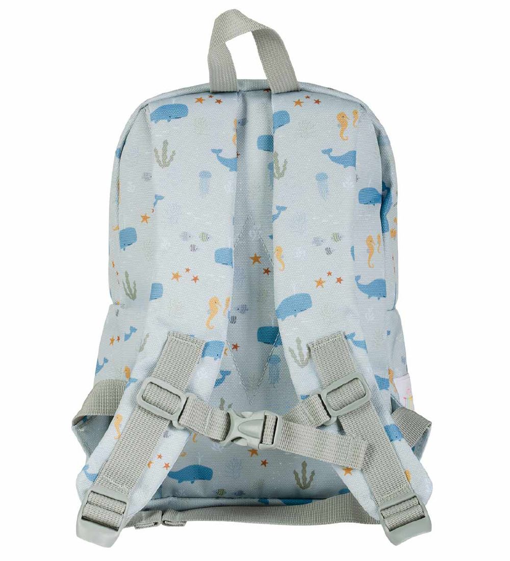 A Little Lovely Company Kindergartentasche - Ocean - Blau