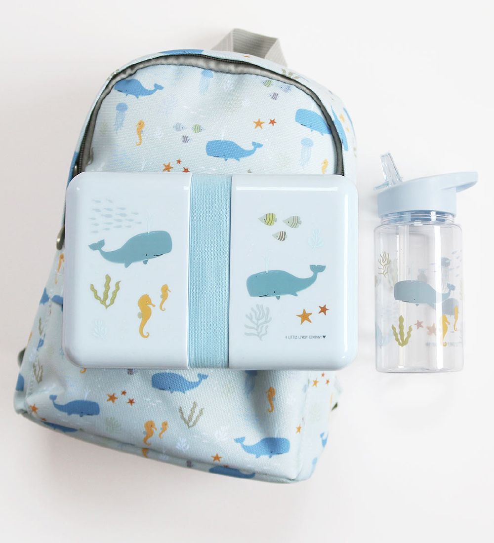A Little Lovely Company Kindergartentasche - Ocean - Blau