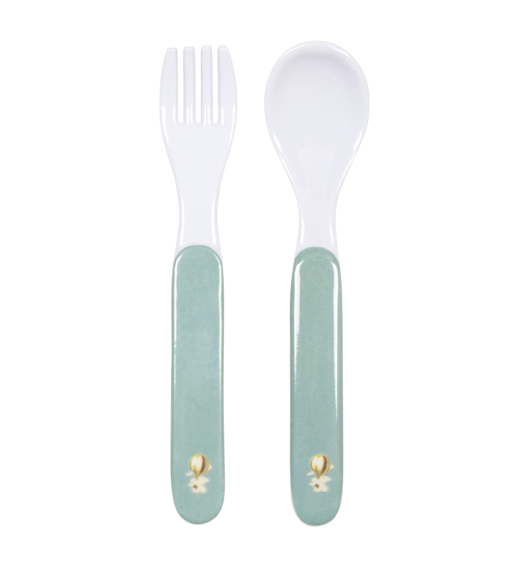 H.C. Andersen Geschirr-Set - Melamin - 5 Teile - Ballon