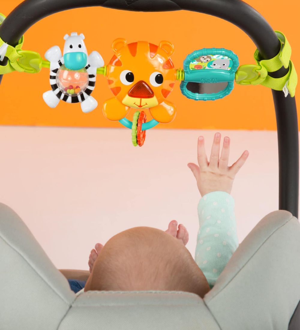 Bright Starts Clip Toy - Take Along Carrier Toy Bar