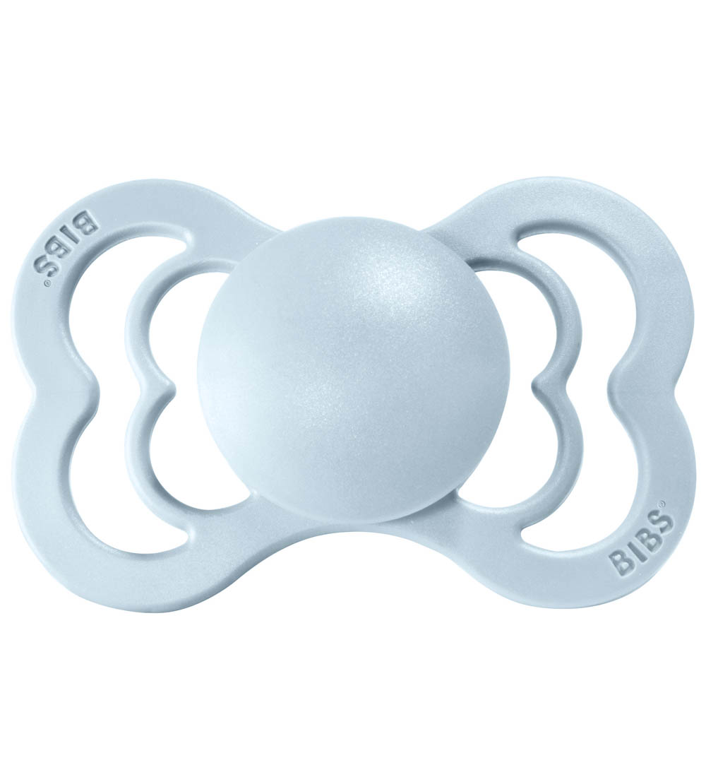 Bibs Couture Dummies - 2-pack - Size 1 - Natural rubber - Iron/B
