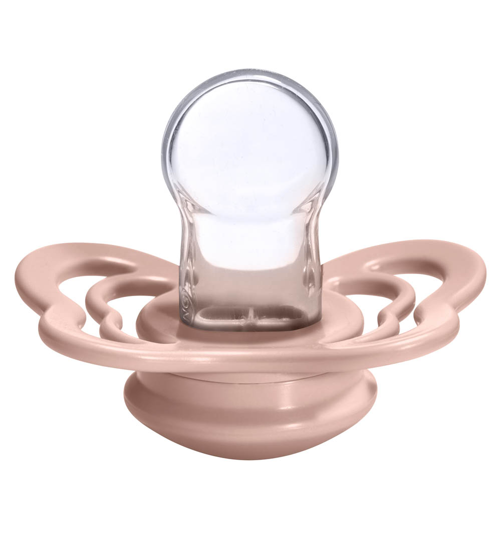 BIBS Couture Pacifiers - Size 1 - 2-Pack - Anatomical - Ivory/Bl