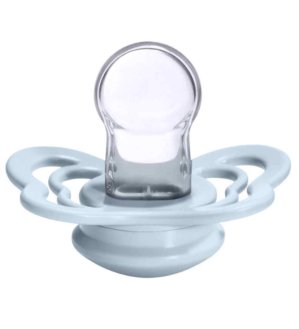 BIBS Couture Pacifiers - Size 2 - 2-Pack - Anatomic - Iron/Baby