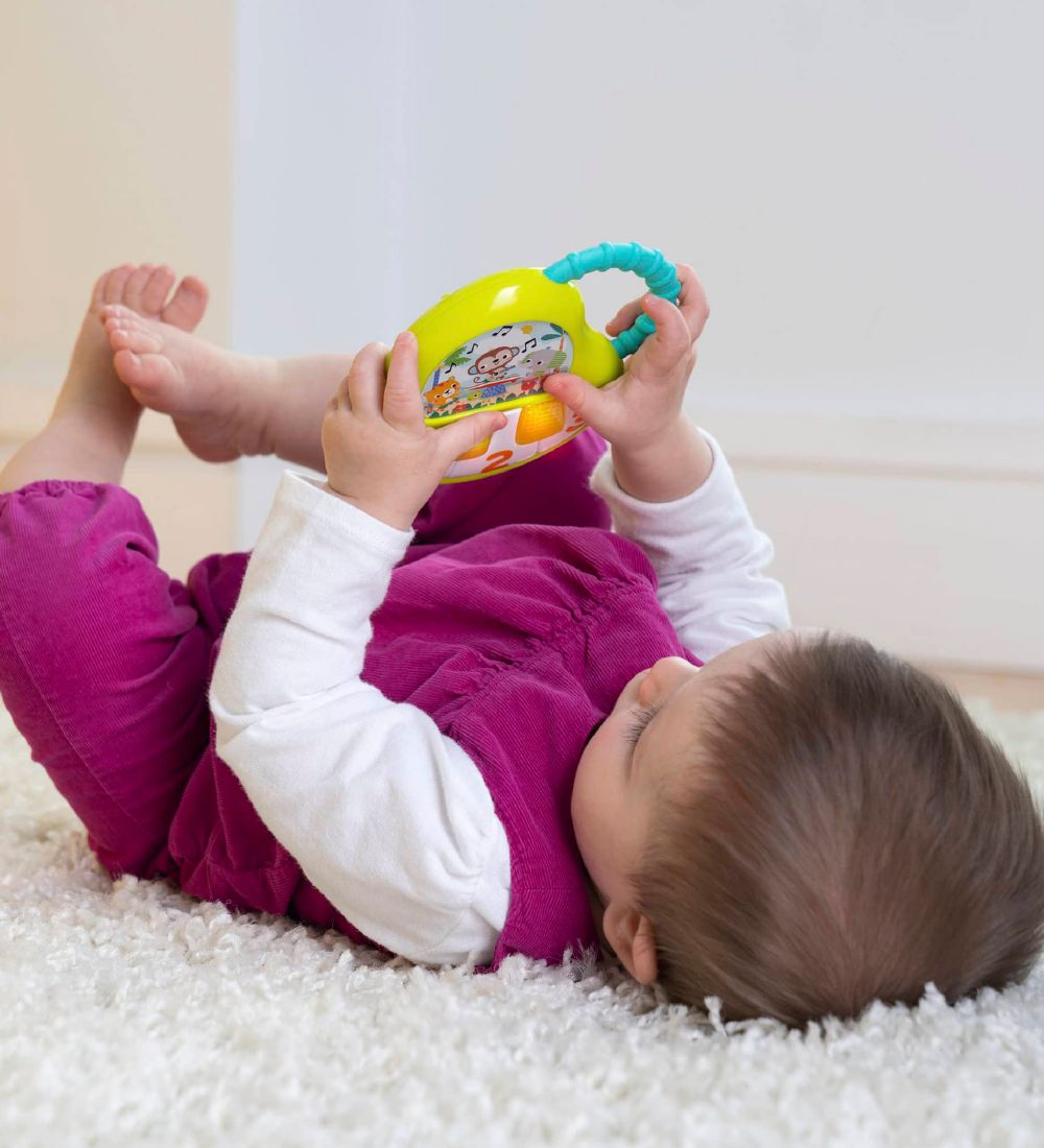Bright Starts Activity Toy - On-The-Go Piano - Tropikeys