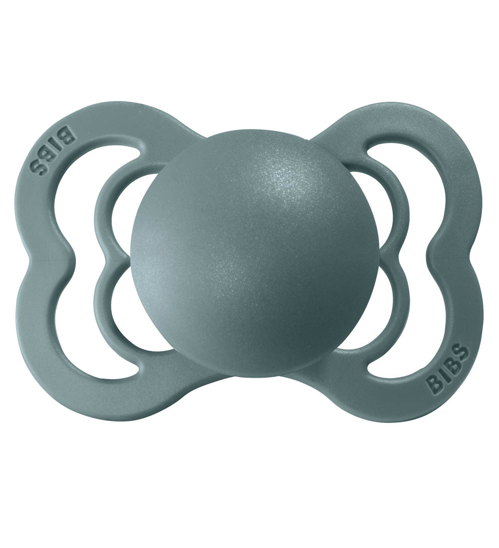 BIBS Supreme+ Pacifiers - Size 2 - 2-Pack - Symmetrical - Icelan