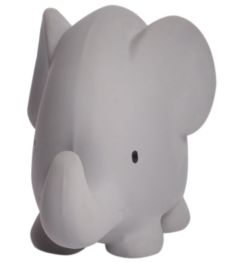 Tikiri Teether Rattle & Bath Toy - Natural Rubber - Elephant - G