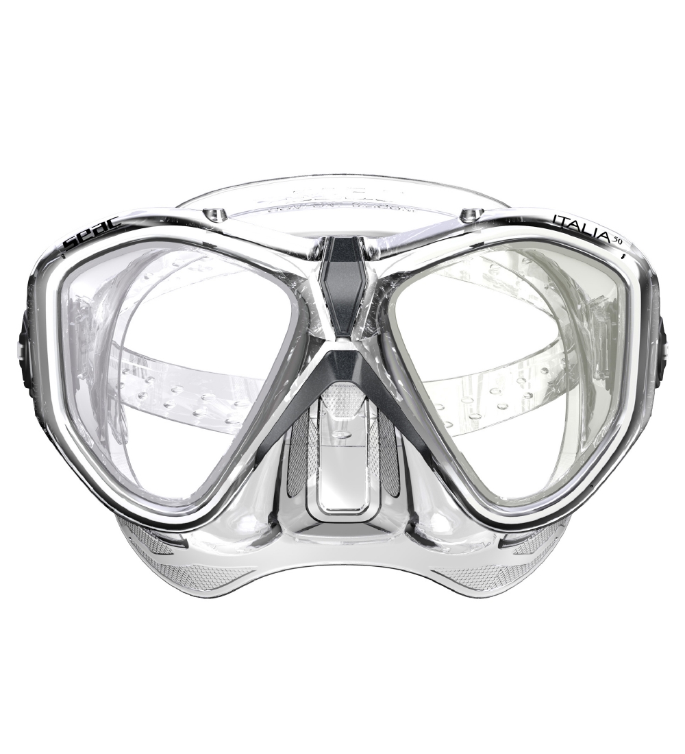 Seac Diving Mask - Italy 50 - Nero Metal