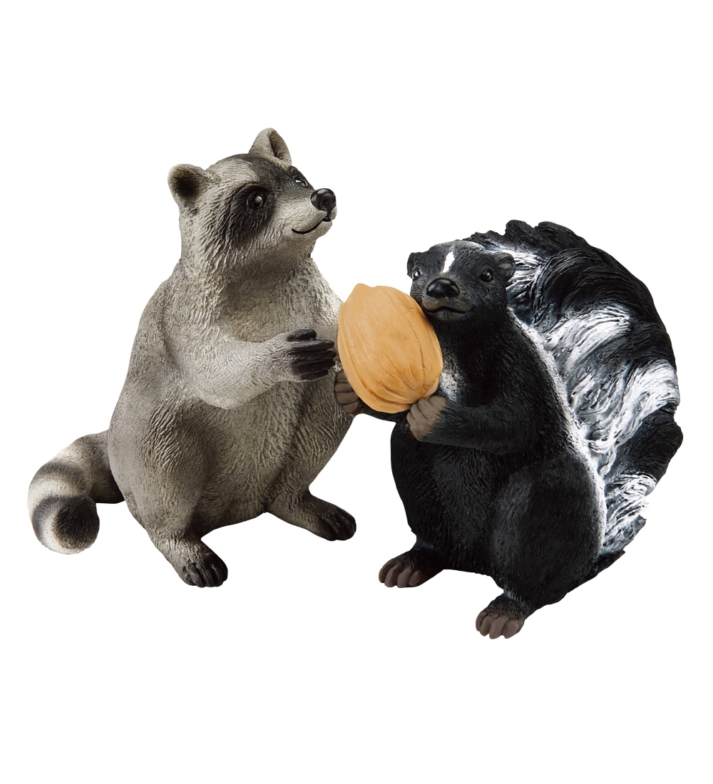 Schleich Wild Life - 17x14 cm - Fun Leg w. Raccoons 42532