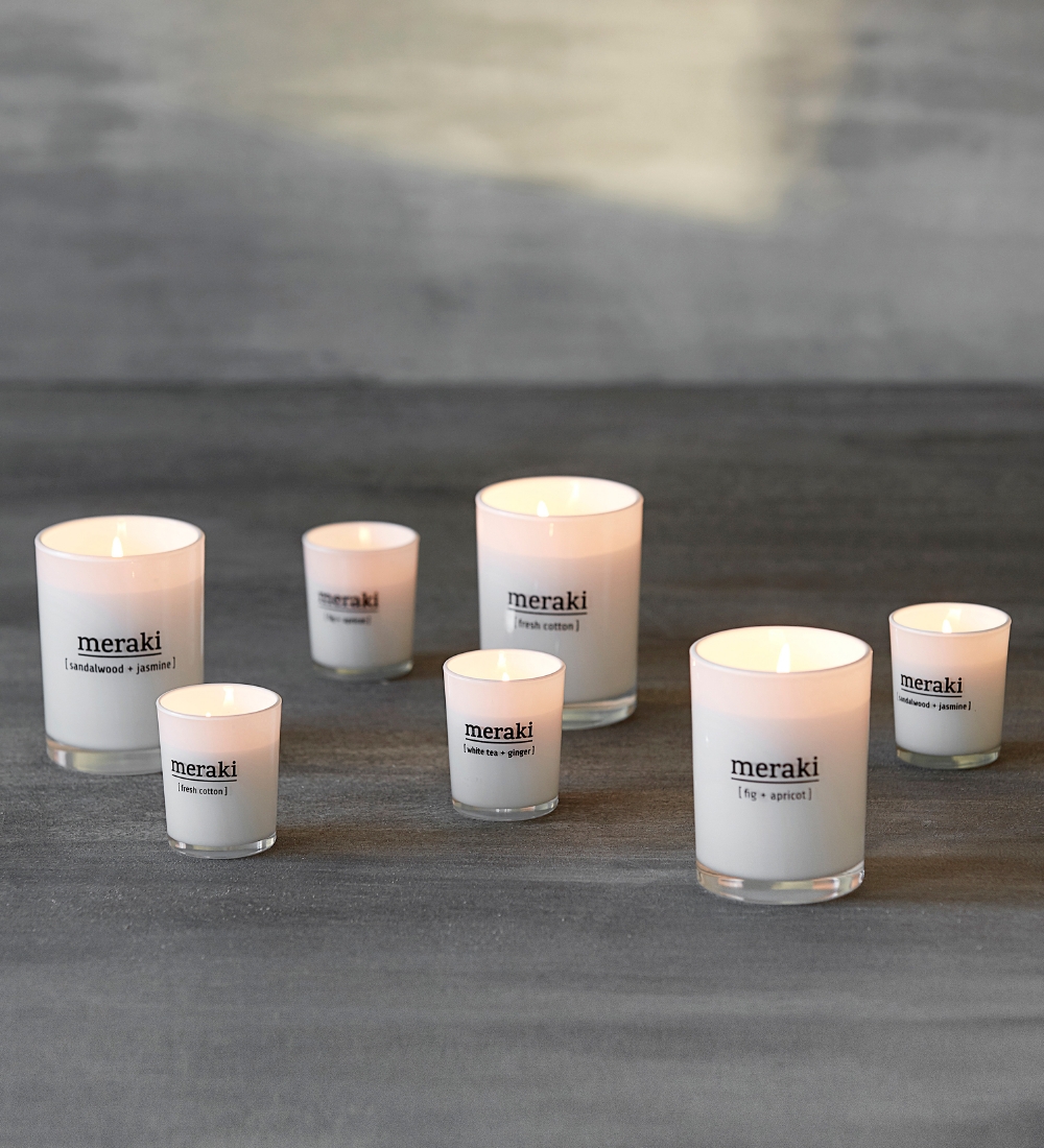 Meraki Scented Candle - 60 g - Fresh Cotton