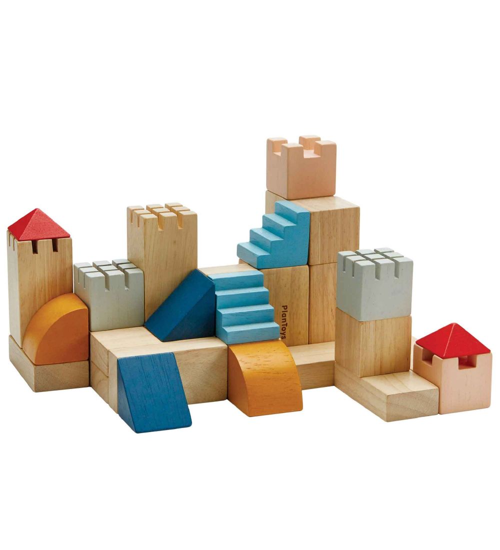 Jouet en bois PlanToys - Créatif Blocs de Construction - 30 Part