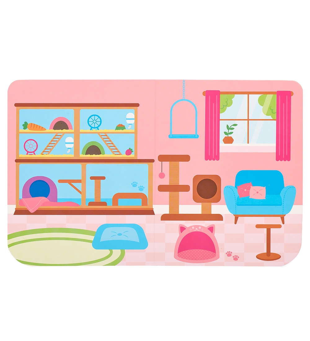 Ooly Stickers - Herbruikbaar - 30+ stk - Huisdier Play Land