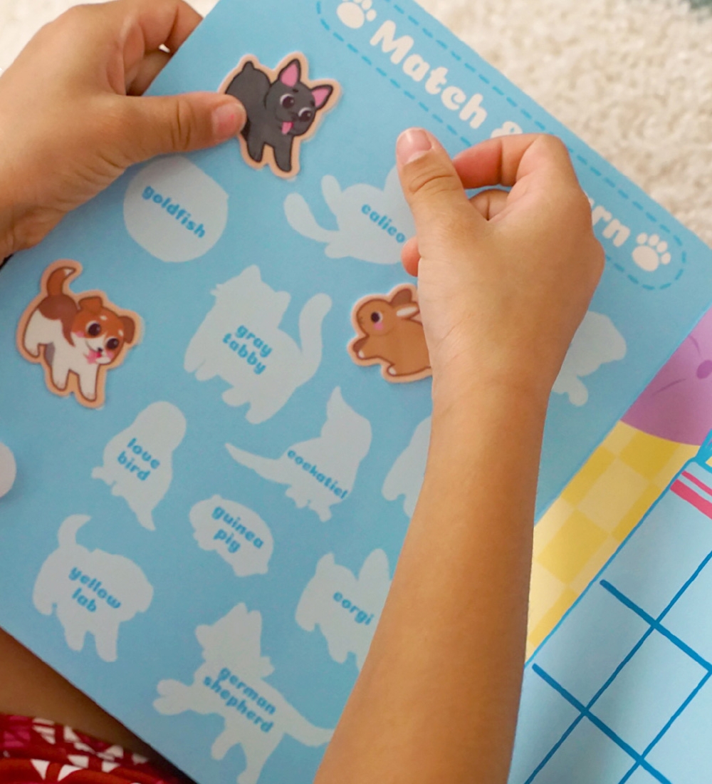 Ooly Stickers - Herbruikbaar - 30+ stk - Huisdier Play Land