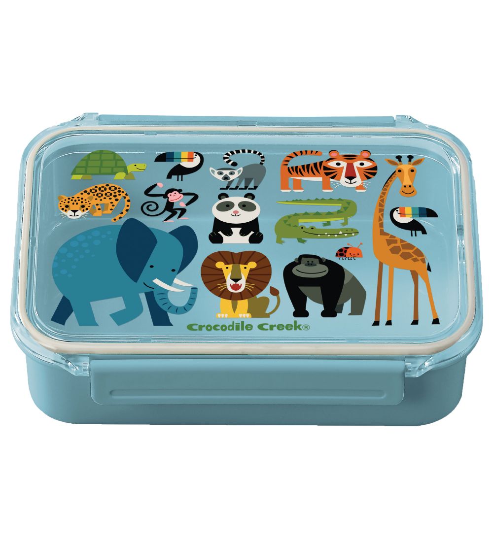 Crocodile Creek Lunchbox Box - Bento Box - Jungle Friends