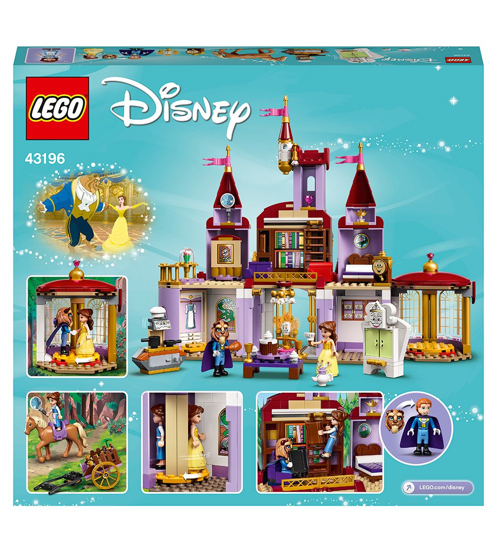 LEGO® Disney Princess - Le château de la Belle et la Bête 43196
